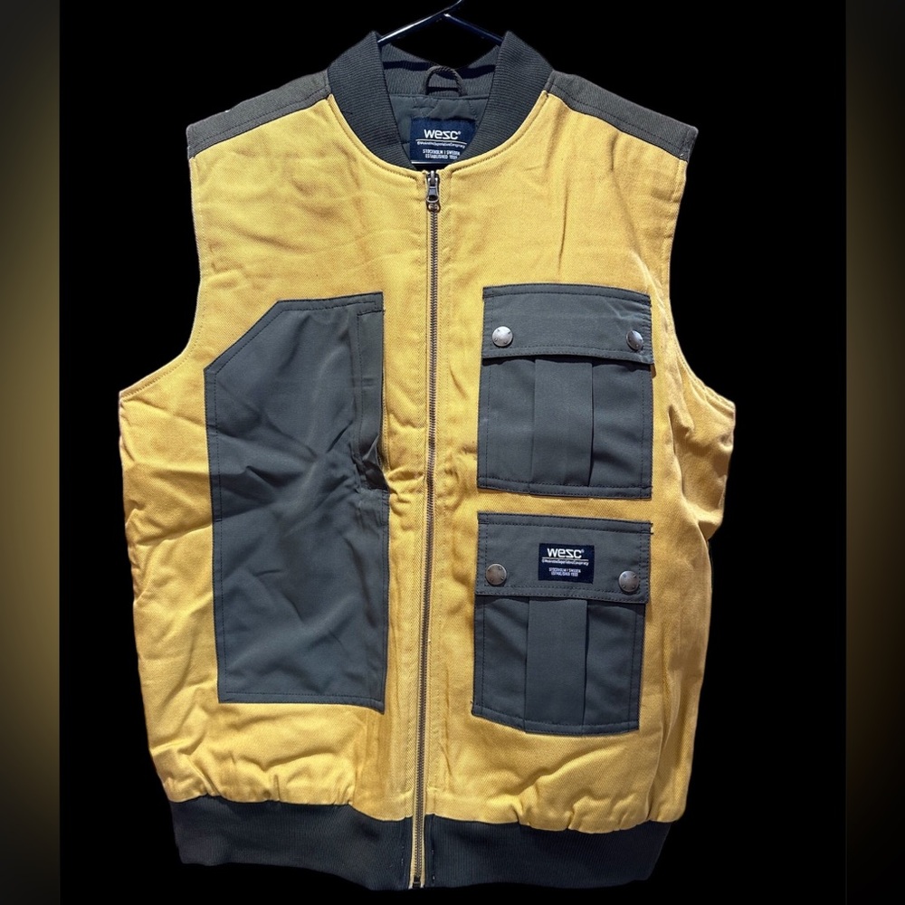WESC outdoors multi lined vest